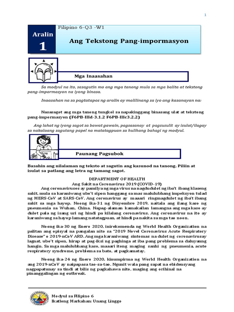 Filipino 6 q3 week 1 pdf