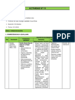 5° Act - Comunicacion de 03 de Nov.