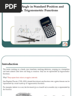 Lesson 1 - Angle in Standard Position and The Six Trigonometric Functions-Combined