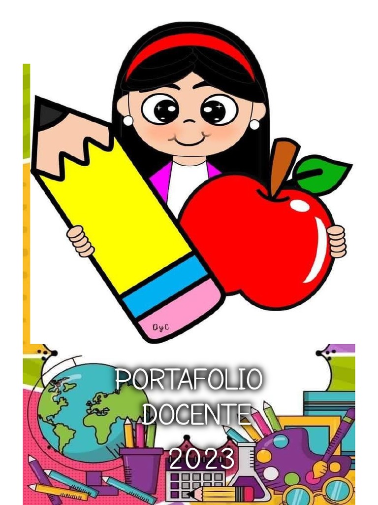 Caratulas para Portafolio Docente 2025 | PDF | Enseñando | Maestros