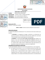 Sala Confirma Rechazo de Cronograma de Pagos - Alfredo Castro 440-2020-25
