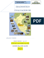 Diagnostico Evaluacion De: Ciencias Sociales