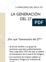 La Generación Del 27