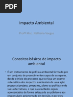 Avaliação de Impacto Ambiental -1ª aula