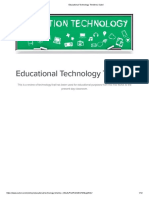 Educational Technology Timeline - Sutori