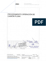 Samclcsdchcons-408 Procedimiento Operación de Camión Pluma
