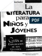 La Literatura para Niños y Jóvenes Breve Historia de La Literatura para Niños y Jóvenes Soriano