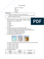 Soal Pretest Sistem Koloid