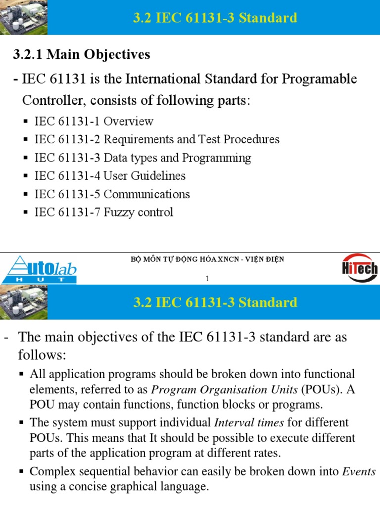 IEC 61131-3 Standard Overview | PDF | Reserved Word | Data Type