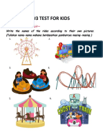 #3 Test For Kids