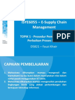 S1 E Supply Chain Management S1
