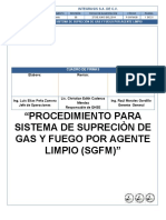 Procedimiento de SGF FM200