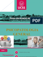 Psicopatologia General V I Semana