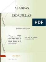 Deber Palabras Esdrújulas - 1