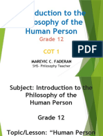 Philosophy COT 1