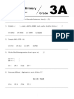 WMI Grade 3 Questions Part 1