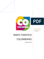 Mapa Turistico Colombiano