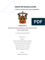 PRÁCTICA 4. Determinación Espectrofotométrica Al UV de Mezclas Binarias