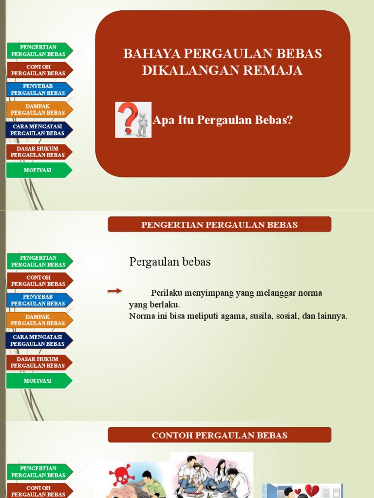 Bahaya Pergaulan Bebas PDF Gaya Hidup