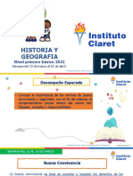 Material Pedagógico Historia Primero Básico Del 22 de Marzo Al 01 de Abril Instituto Claret de Temuco