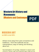 SESSION 6 - 4 Western Art Modern and Contemporary Art