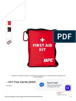 Line 40 Dukal 200030 UFC First Aid Kit 1:kit