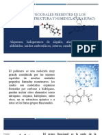 3 Grupos Funcionales en Los Monomeros