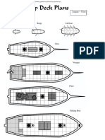 D20 - Boat and Ship Deck Plans