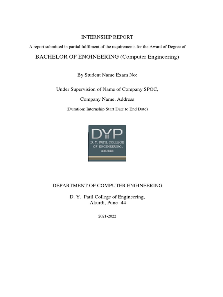 INTERNSHIP+REPORT+fromat+for+reference+22-23 | PDF