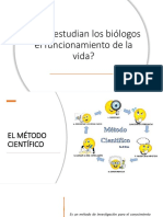 BIOLOGIA-CLASE 1.3 Método Científico 2023