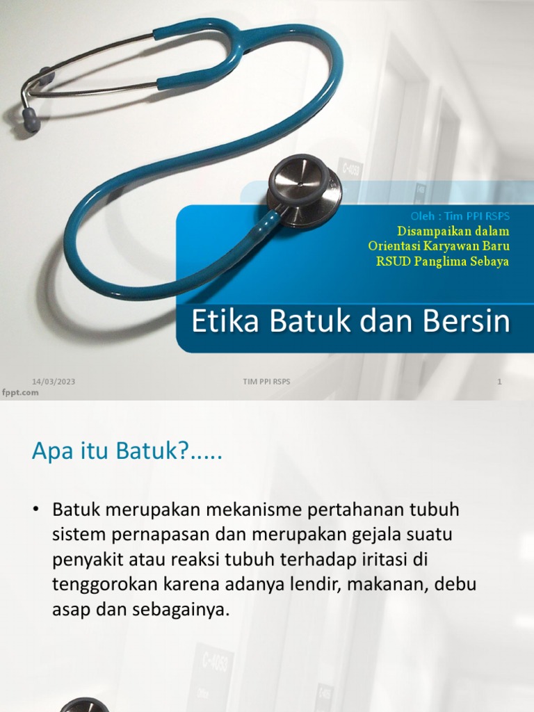 Etika Batuk 2023 Pdf
