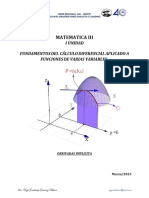 Unidad I Derivada Implicita (Jacobiano)