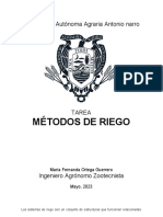 Metodos de Riego