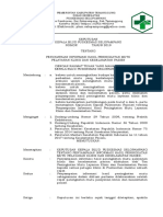 EP 9.4.4.1a SK Tentang Penyampaian Info HSL Peningktn Mutu Pelay Klinis Dan KSLMT Pas Ok