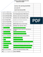 Jadwal Tentatif 2023