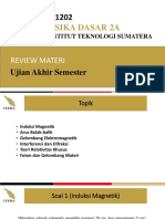 Review Materi UAS Fisdas 2A (Soal Dan Solusi)