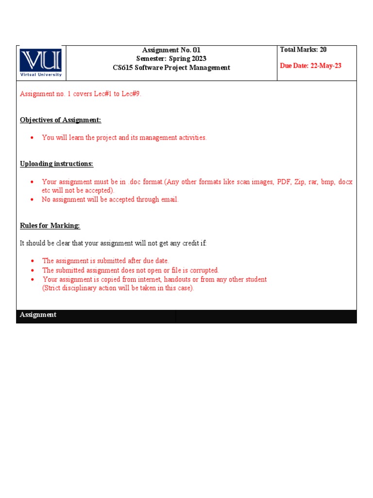 CS615 Assignment 01: Progressive Elaboration | PDF