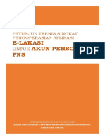 Petunjuk Teknis E-Lakasi Akun Personal