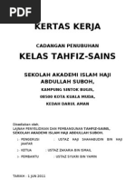 001-Kertas Kerja Penubuhan Kelas Tahfiz