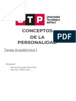 Personalidad TA1