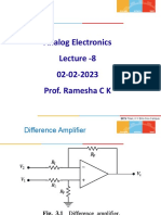 Analog Electronics Lecture-8-02022023