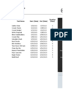 Free Gantt Chart Excel ProjectManager ND23-2