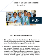 Competiveness of Sri Lankan Apparel Industry