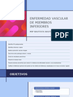 Enfermedad Vascular de Miembros Inferiores