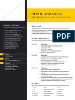Web Designer & Front-End Web Designer Position