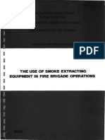 Research Report 26 - The Use of Smoke Extracting Equipment in Fire Brigade Operations (Reprint of SRDB Publication 37 - 84)