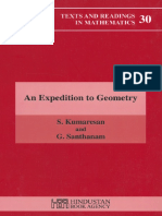 Kumaresan S Santhanam G An Expedition To Geometry