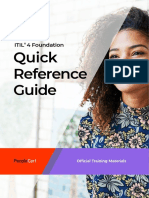 ITIL 4 Foundation - Quick Reference Guide - Digital