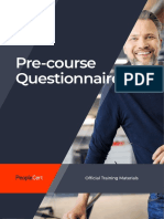 OTM Pre-Course Questionnaire Digital