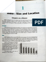 CH 1 India Size and Location